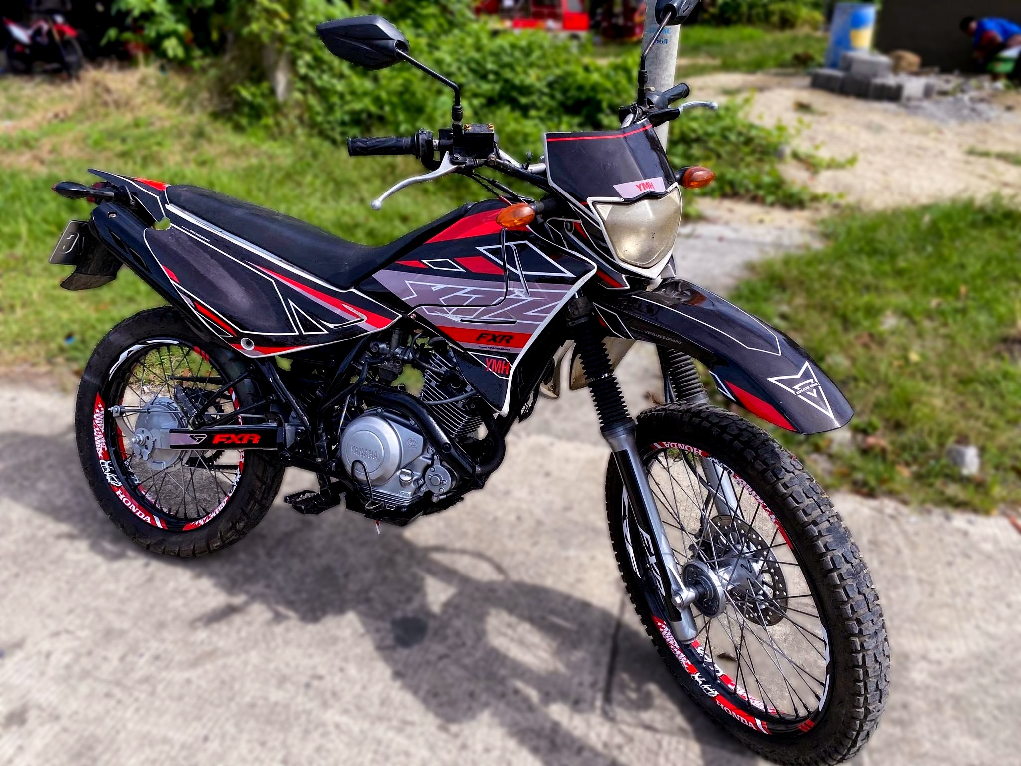 Yamaha XTZ 125 Full Body Sticker Decals New Designs - 15 pcs free ...