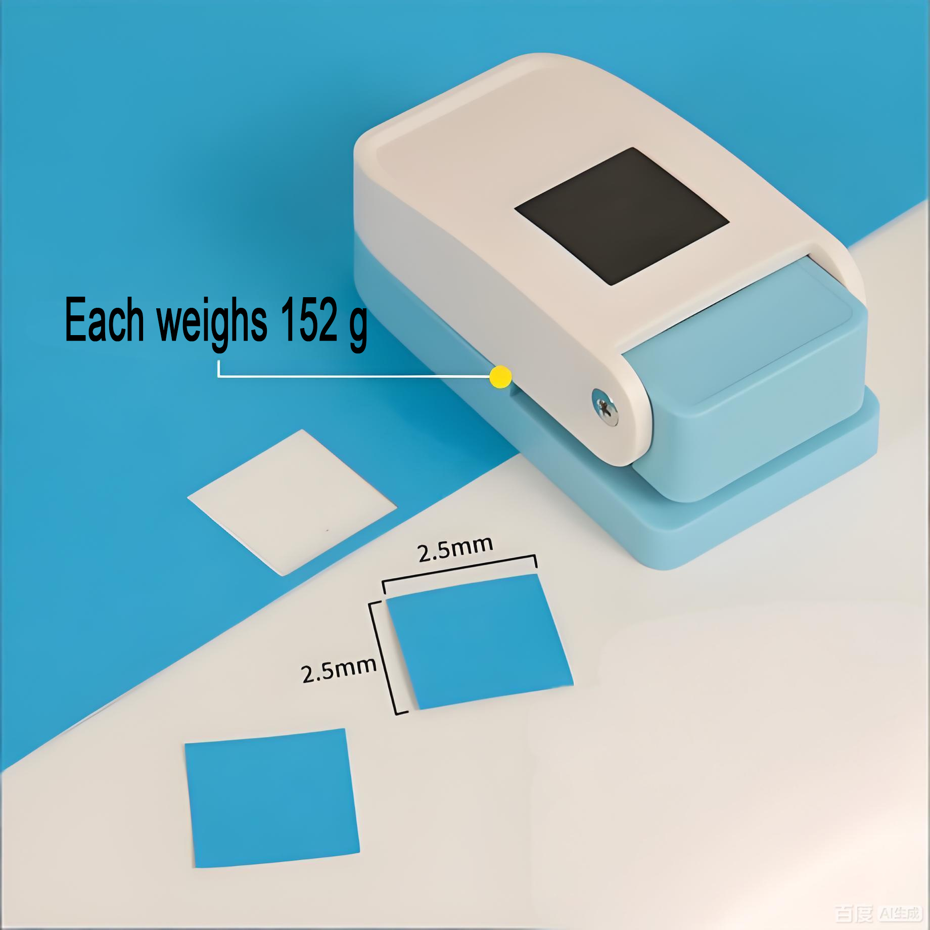 New type of square stamping and embossing machine, square punch, square ...