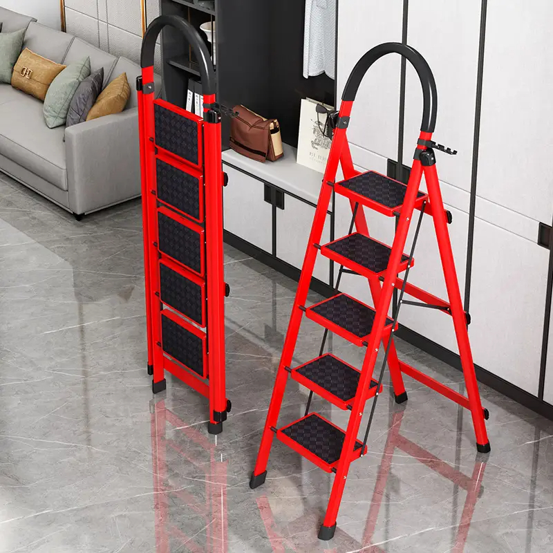 Pinoy Home Safe! Heavy Duty Ladder 6-8 Steps Anti-Slip Wide Pedals ...