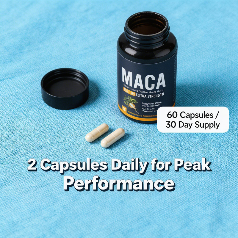 SALE!!! Buy1Take1Organic Peruvian Maca Root 60 capsules，provide energy ...