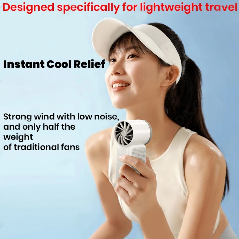 BUY 1 TAKE 1 Portable Turbo Mini Fan X688 Rechargeable 3600mAh High ...