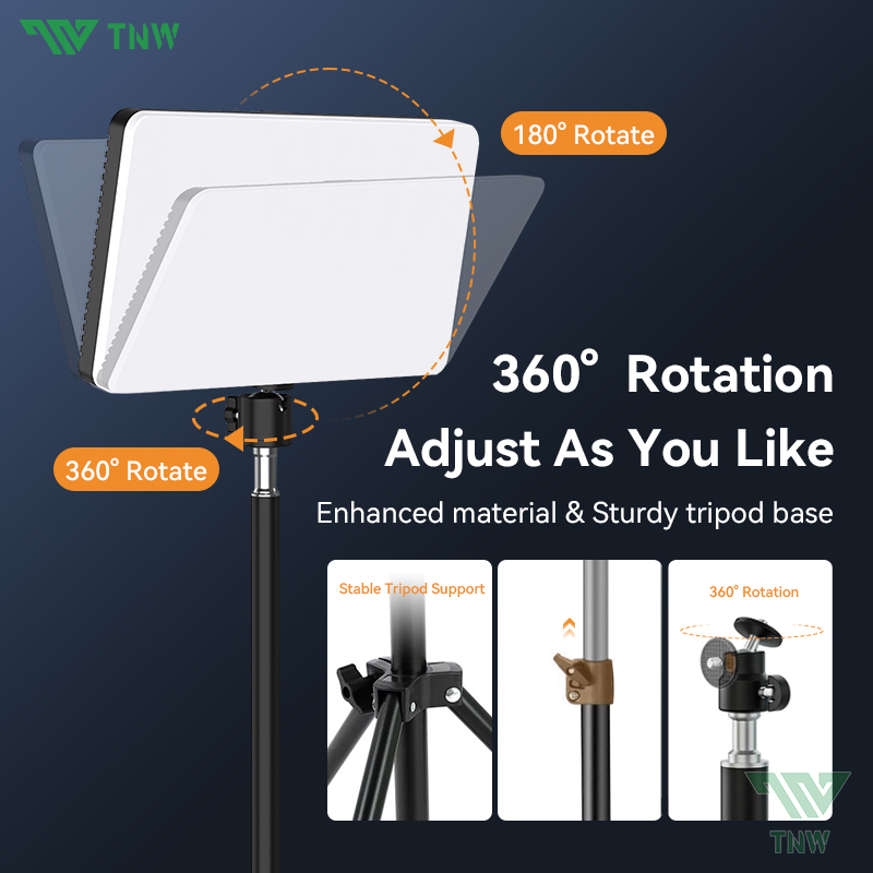 TNW 11 inch LED Video Panel Light Photography Lamp Studio Lighting With ...