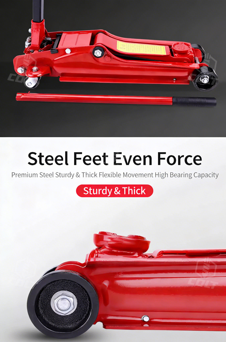 Heavy Duty jack for car 3 Tons horizontal hydraulic floor jack durable ...