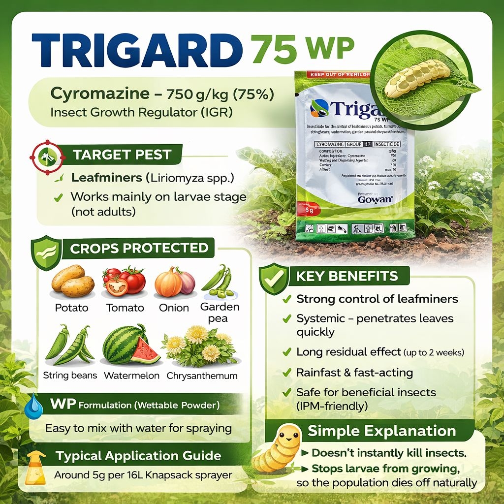 Trigard 75WP Insecticide / Pests Control | Shopee Philippines