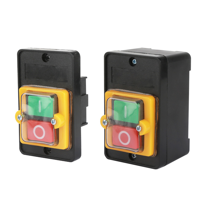 Waterproof ON/OFF Push Button Switch Pushbutton Switch With Base Case ...