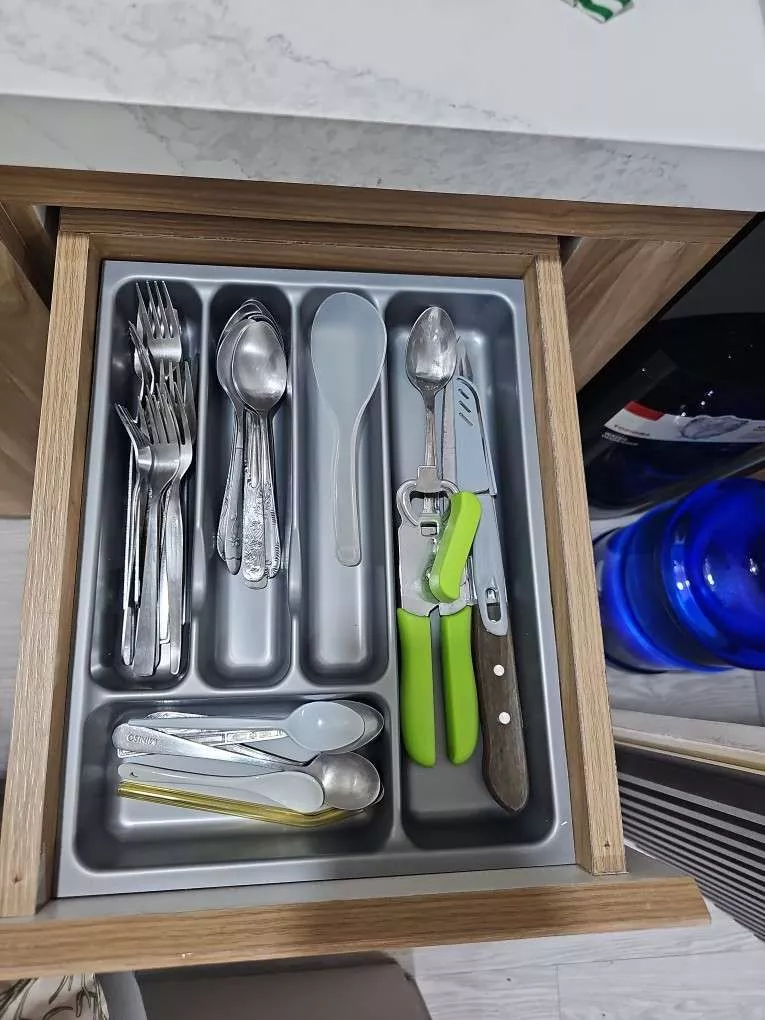 SOFTHOME Spoon Organizer Cutlery Organizer Flatware Storage Utensils ...