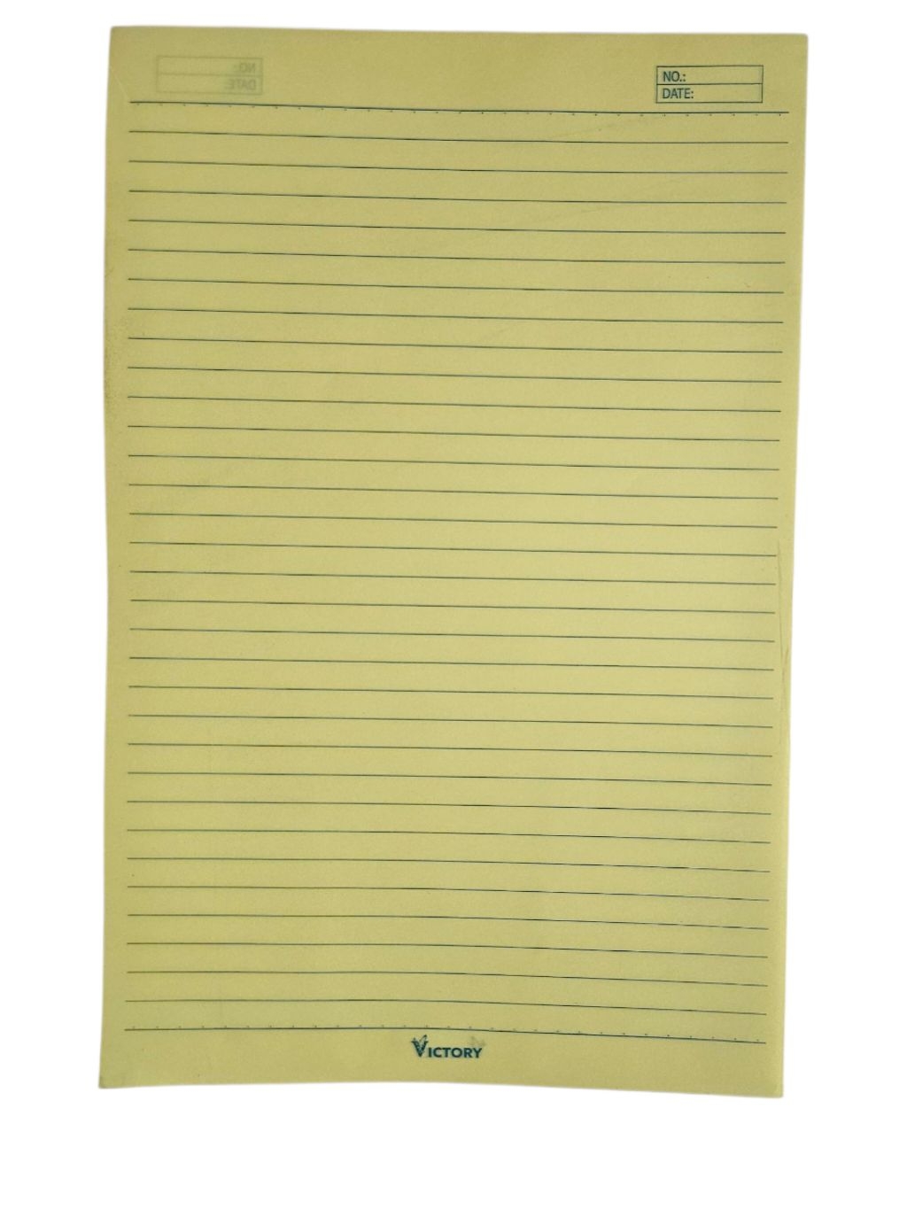 Victory Yellow Ruled Pad 90 Leaves | Shopee Philippines