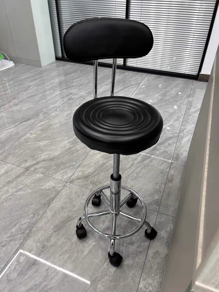 Chair With Wheels Salon Stool Work Bar Stool SPA Stylist Hydraulic ...