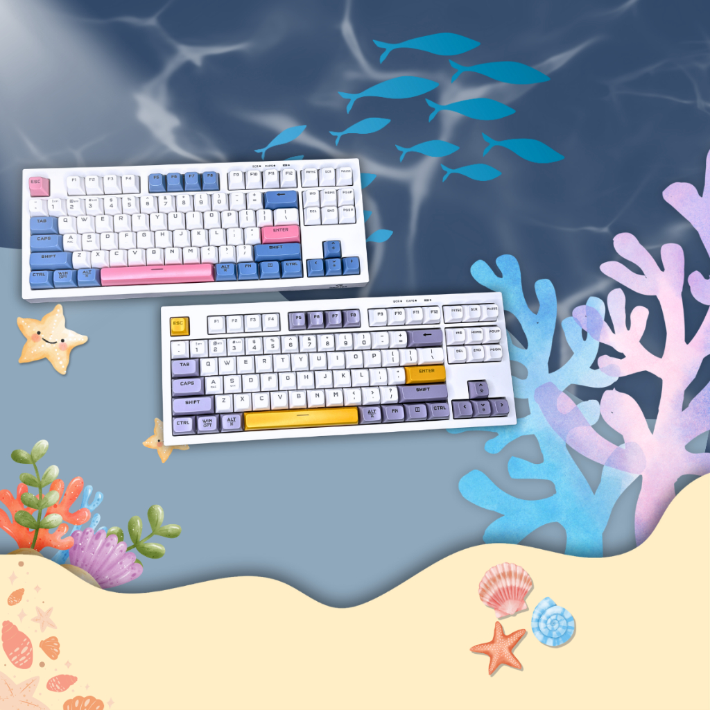 GRIPTEX RGB Bluetooth gaming mechanical KB-15 with lights,volume knob ...