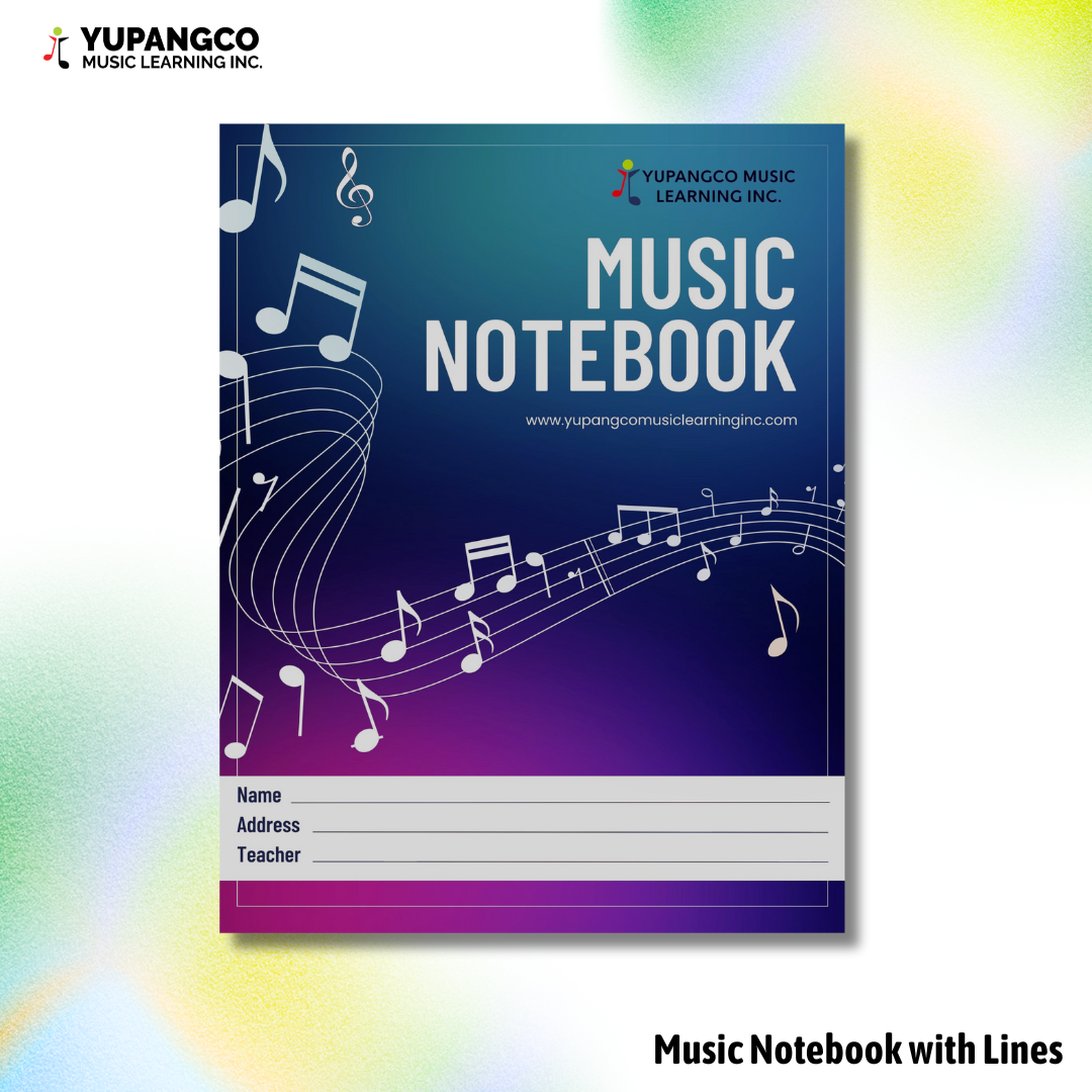 NOTEBOOK FOR MUSIC NOTATION - Used for note/ rhythm transcription and ...