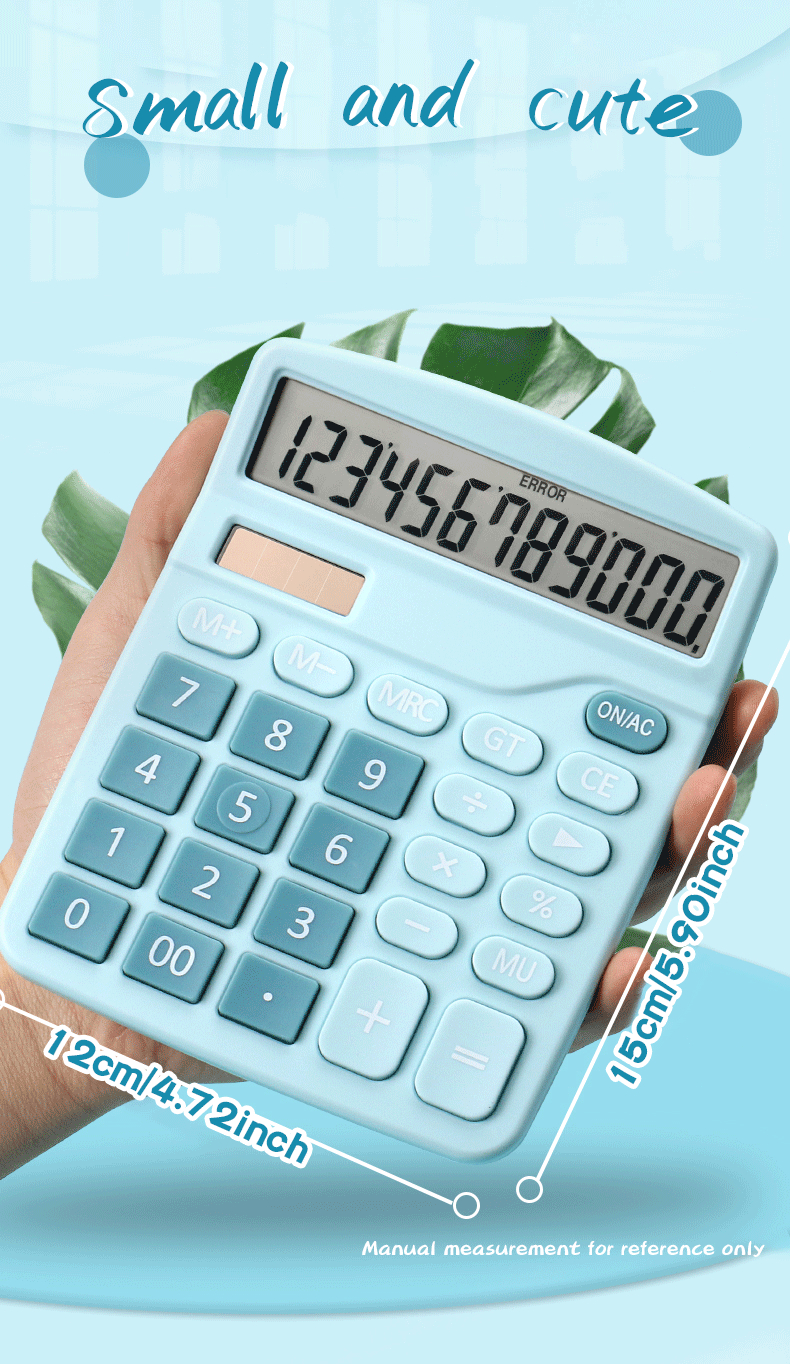 Office & Study Use: 12-Digit Scientific Calculator with Dual Power ...