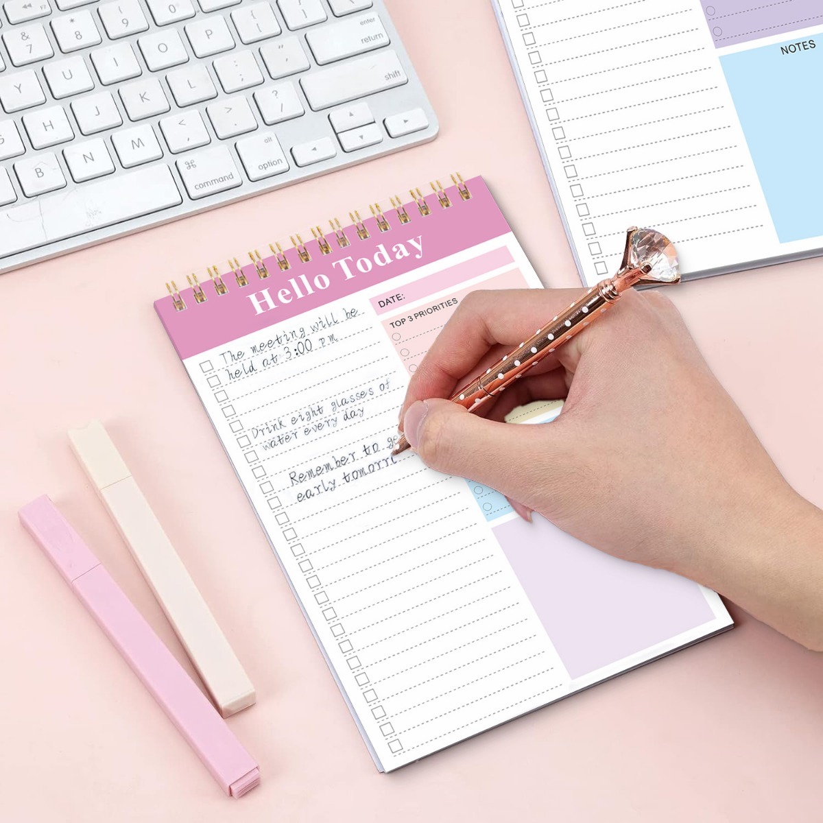 A5 Weekly Planner Notebook Flip-Up Notepad Life Record Notebook Work ...