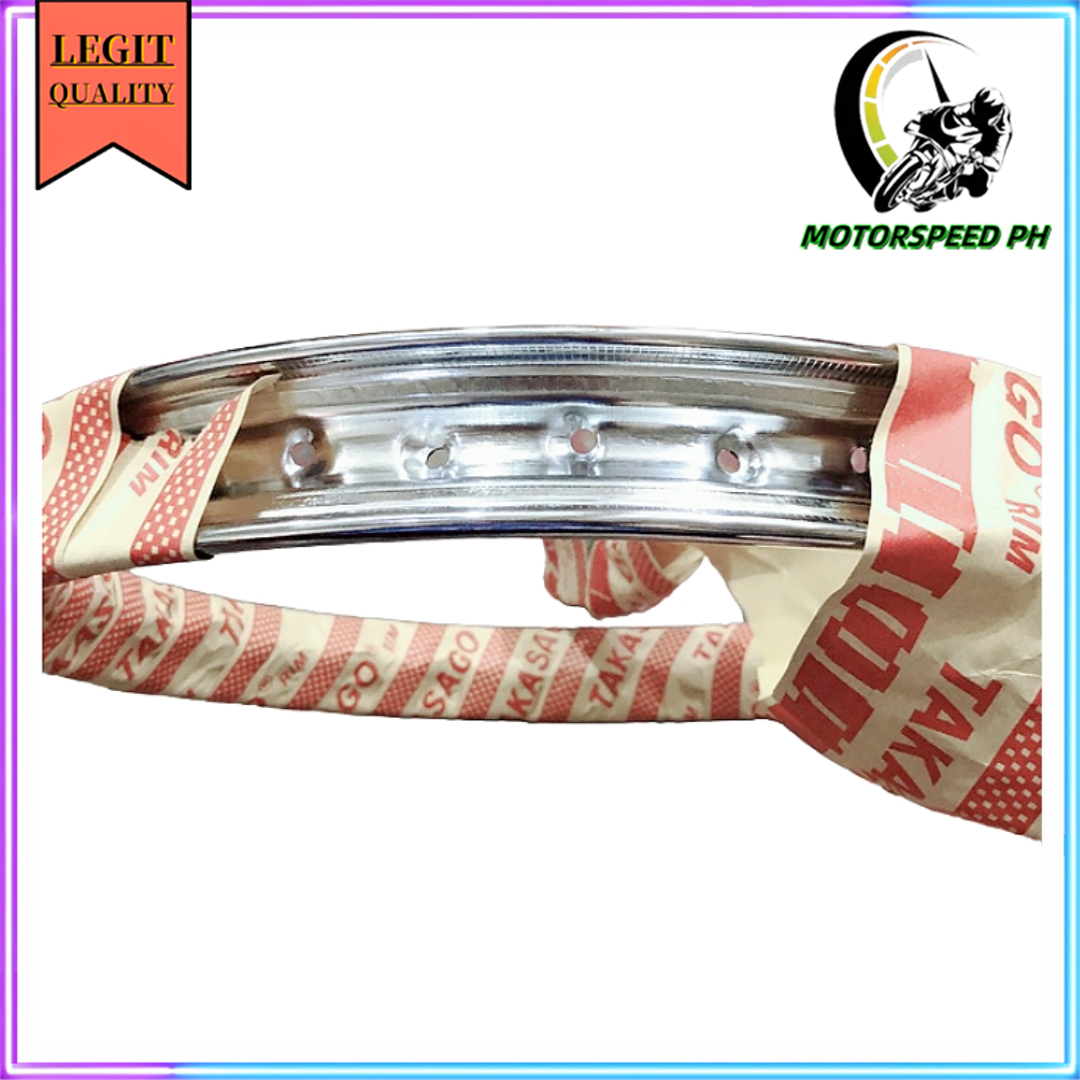 Takasago Steel Wheel Rim 140x16/140x17/160x17 1PC Genuine Motorcycle ...