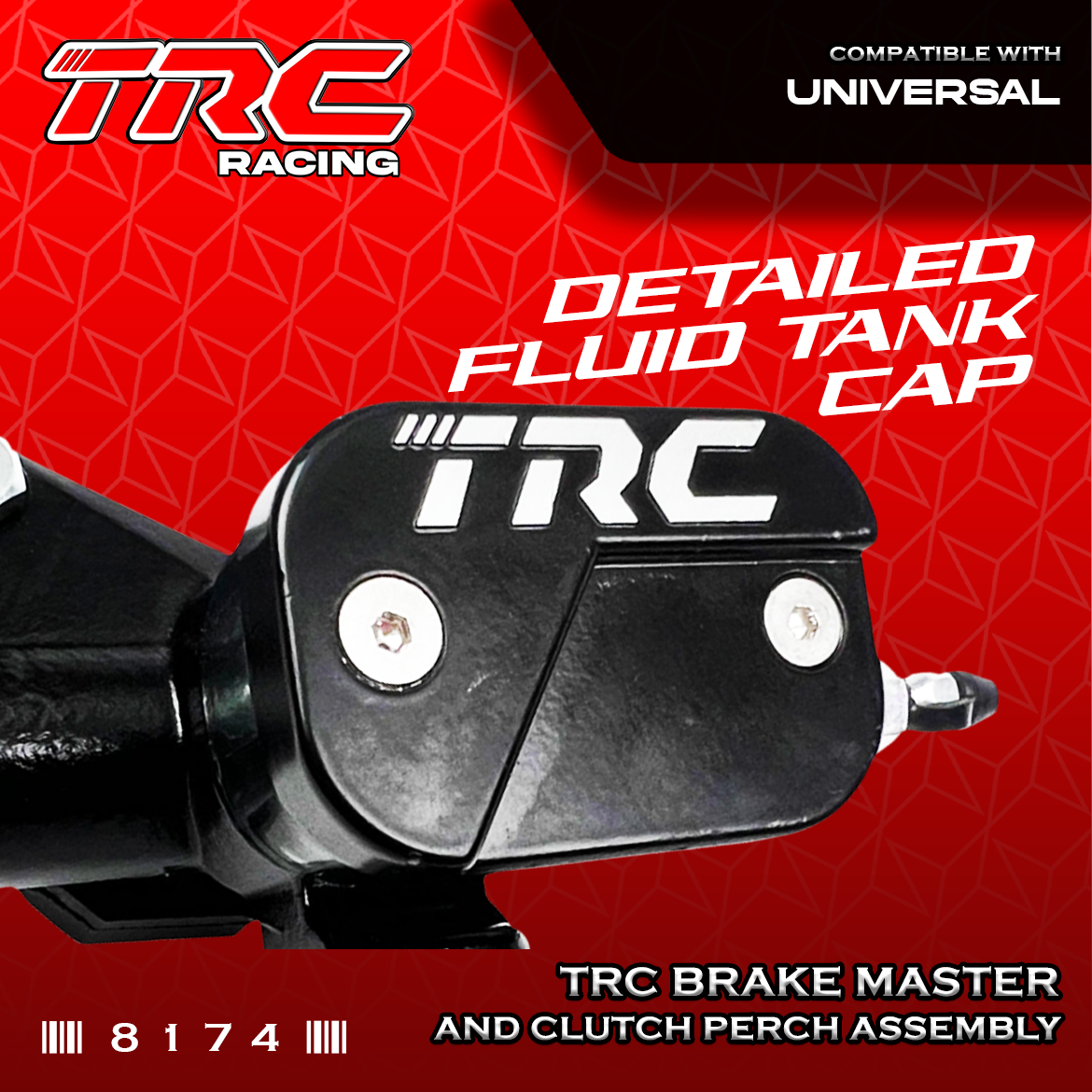 TRC RACING UNIVERSAL BRAKE MASTER AND CLUCTCH PERCH ASSEMBLY SET 8174 ...