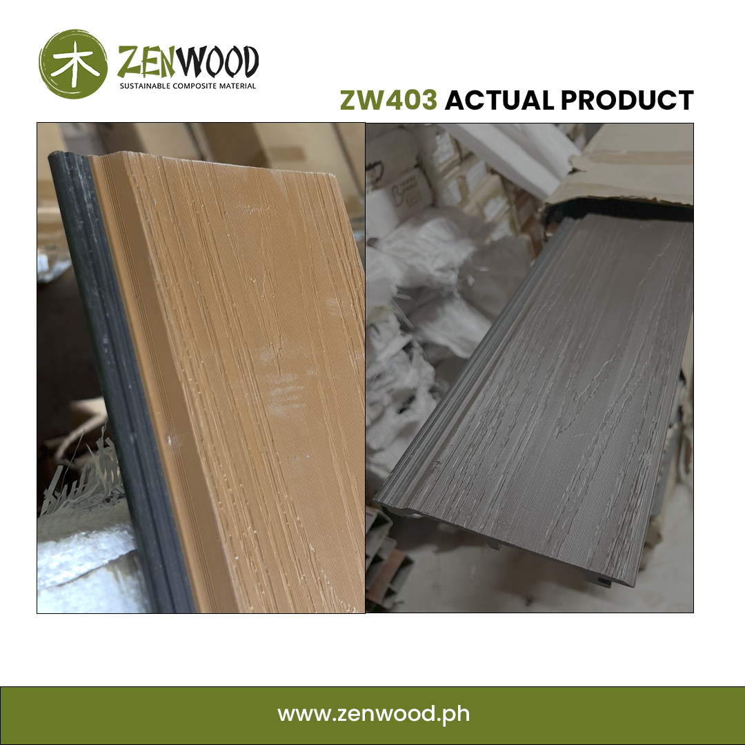 [Zenwood] ZW403 Outdoor WPC Exterior Weatherproof Waterproof Home ...