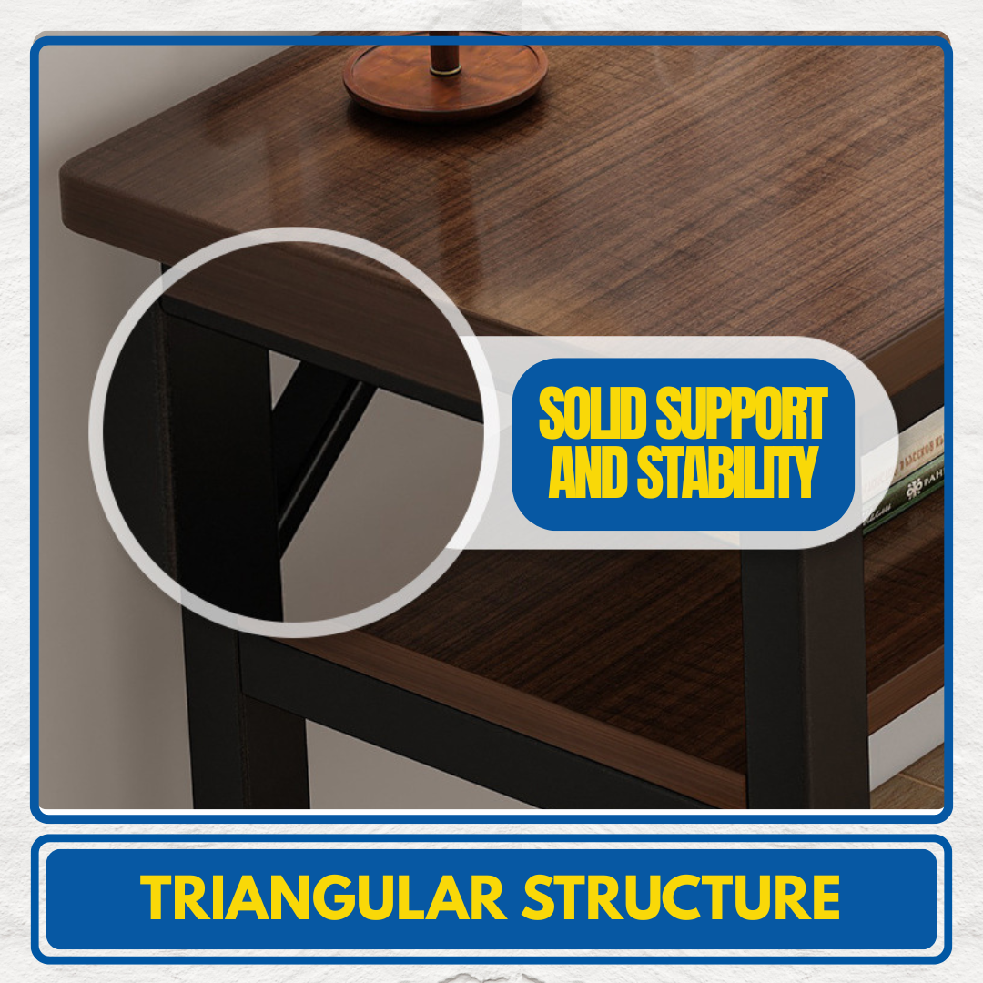 Office Table 2 Layer Long Computer Desk Study Table Home Office 100 ...