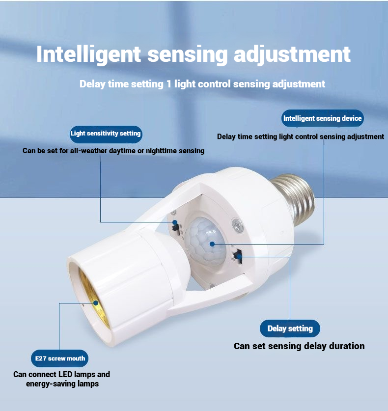 Buy 1 Take 2 Infrared Motion Sensor Lamp 360 Degrees Night Intelligent ...