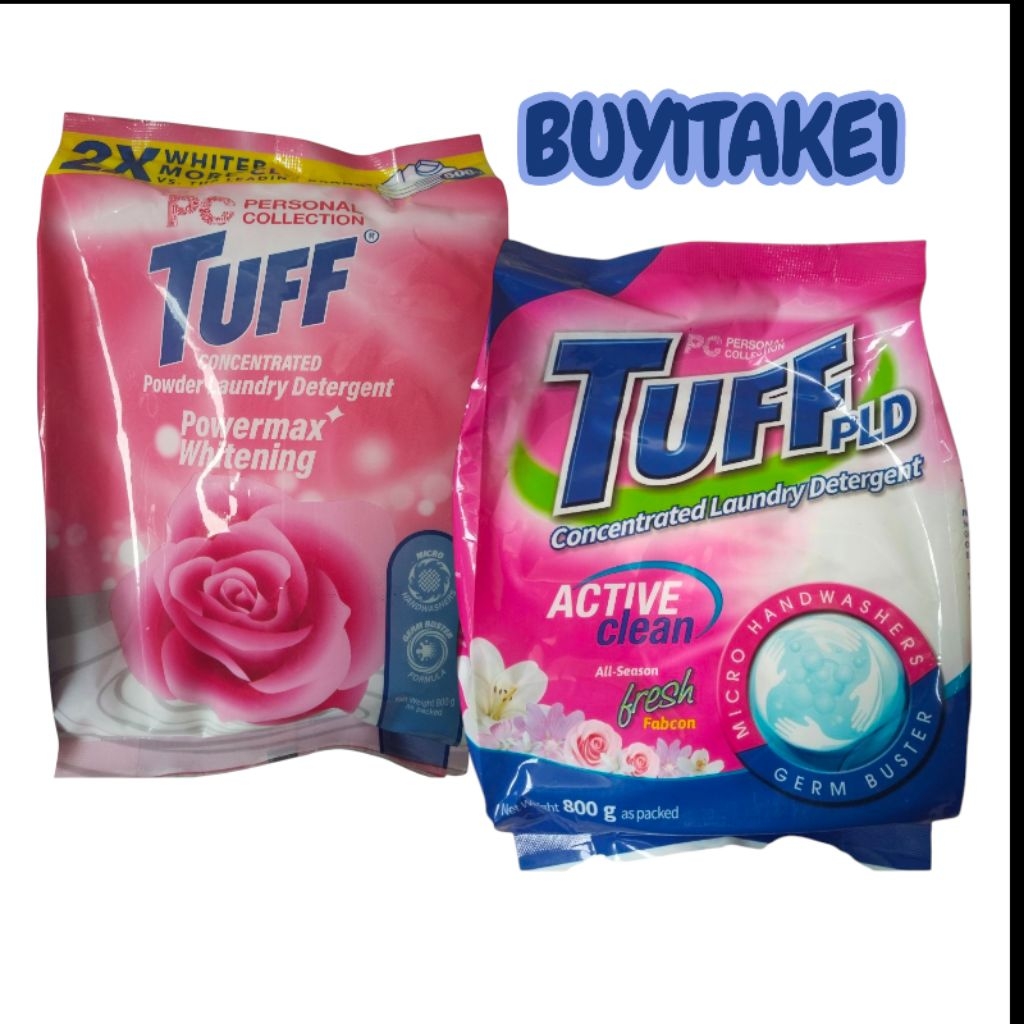 PERSONAL COLLECTION Tuff PLD Powder Laundry Detergent BUY1TAKE1 800 ...