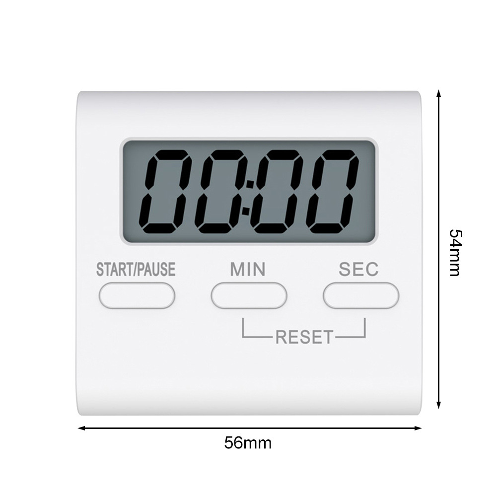Square Timer Small Digital Kitchen Timers Magnetic Countdown Timer ...