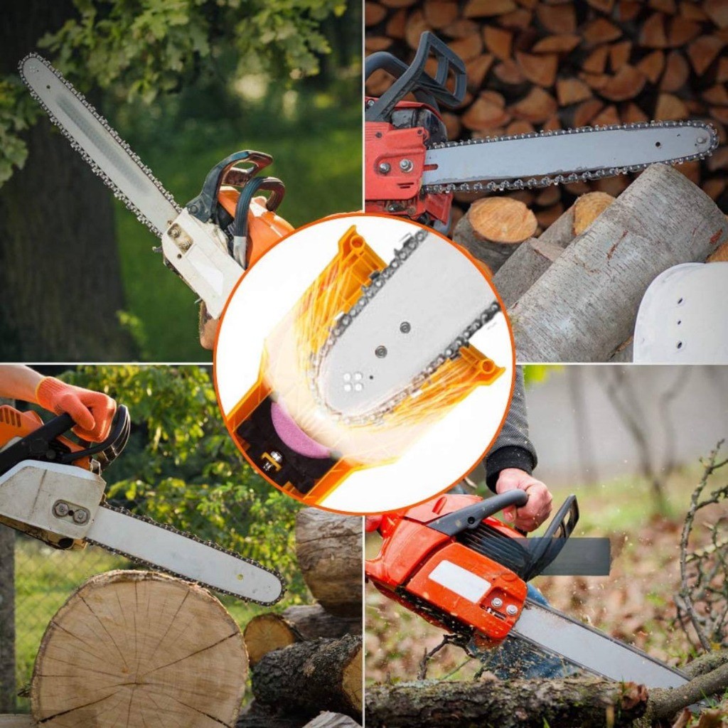Portable Chainsaw Sharpener Chain Saw Blade Teeth Sharpener Sharpening ...