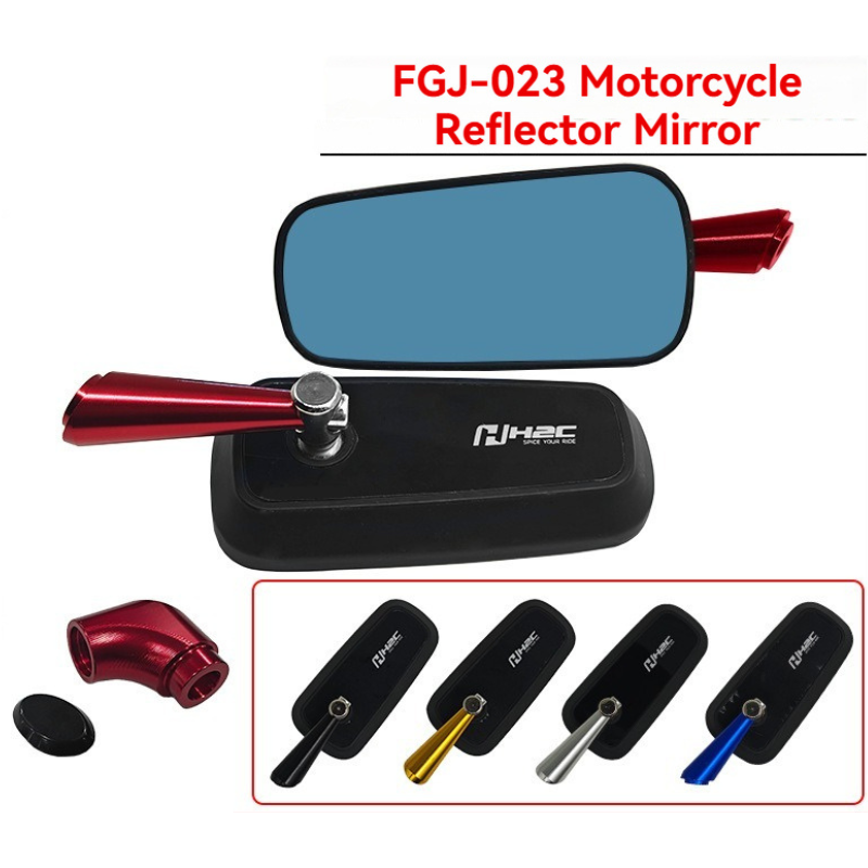 Motorcycle CNC aluminum alloy reflector mirror anti glare reverse ...