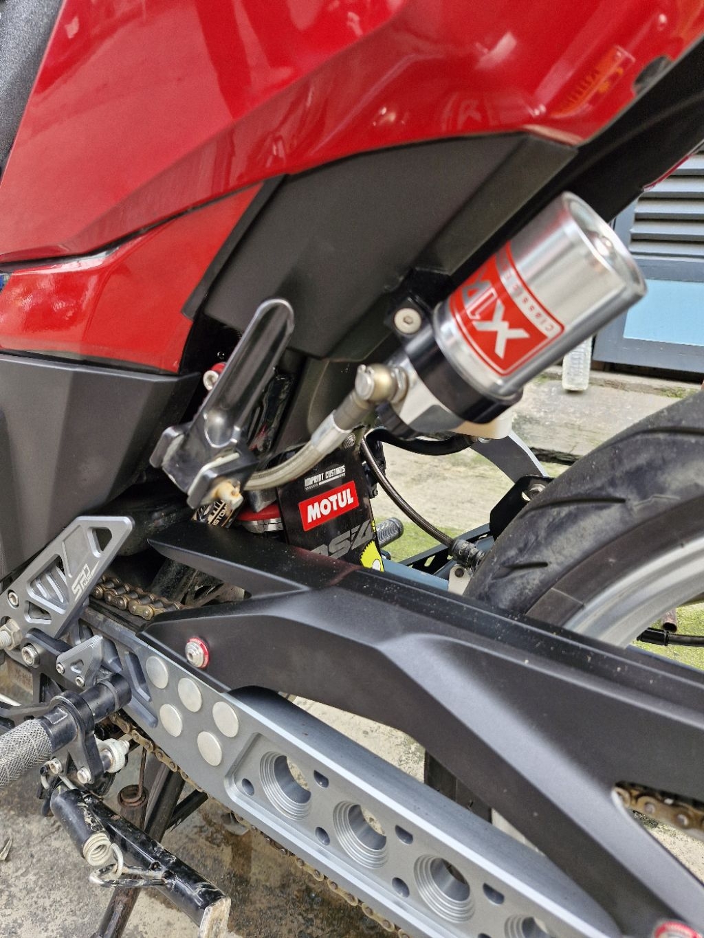 X1R MONO SHOCK 230MM WITH CANISTER FULLY ADJUSTABLE FOR GTR150/ WINNER ...