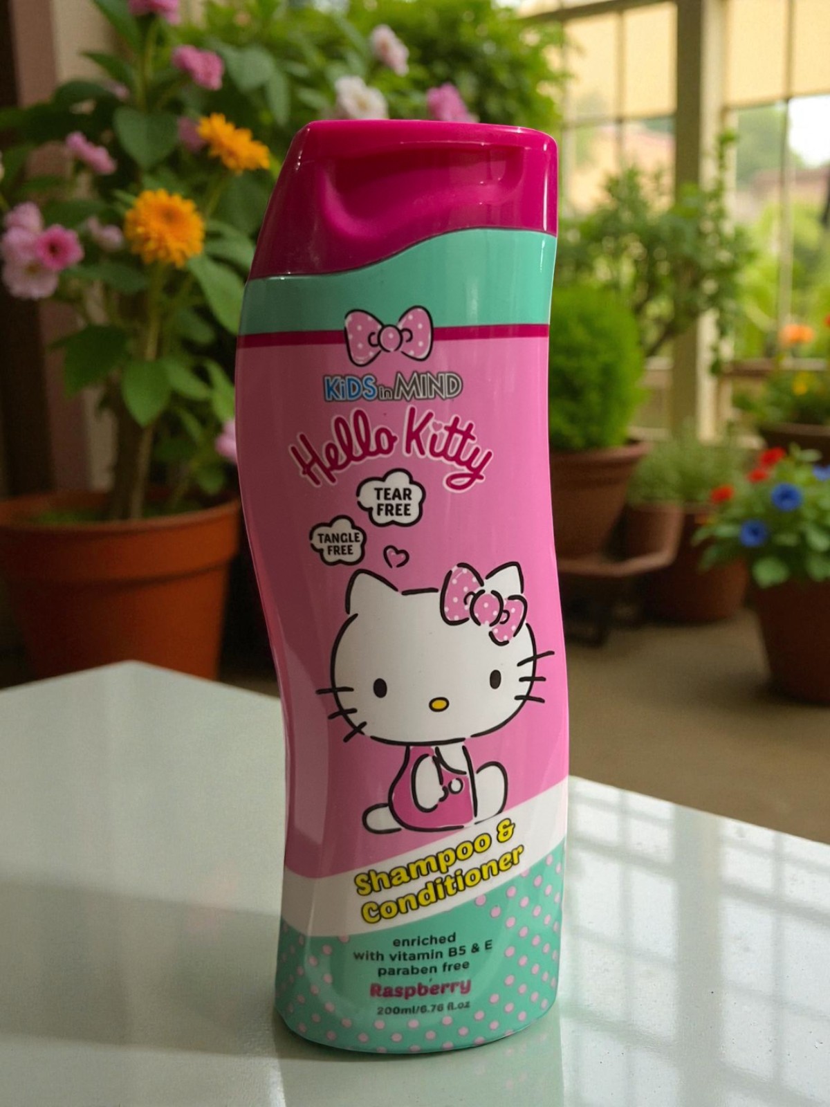 Hello Kitty Raspberry Shampoo and Conditioner 200ml | Shopee Philippines