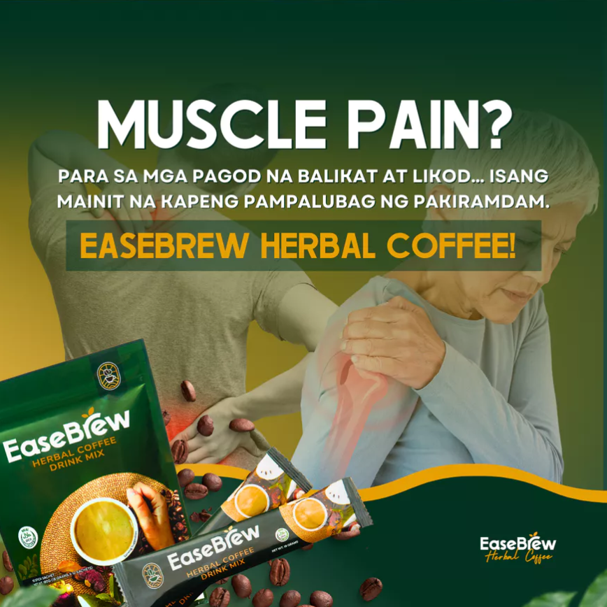EaseBrew Herbal Coffee Drink Mix with Mangosteen, Moringa, Acai Berry ...