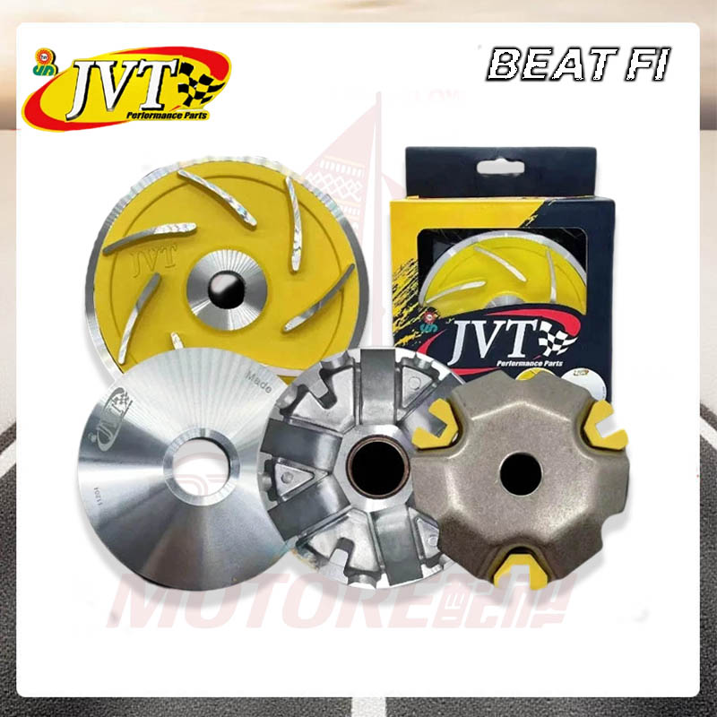 JVT PULLEY SET 13.5 DEGREE FOR MOTORCYCLE BEAT FI/MIO/FINO/NOUVO/NMAX ...