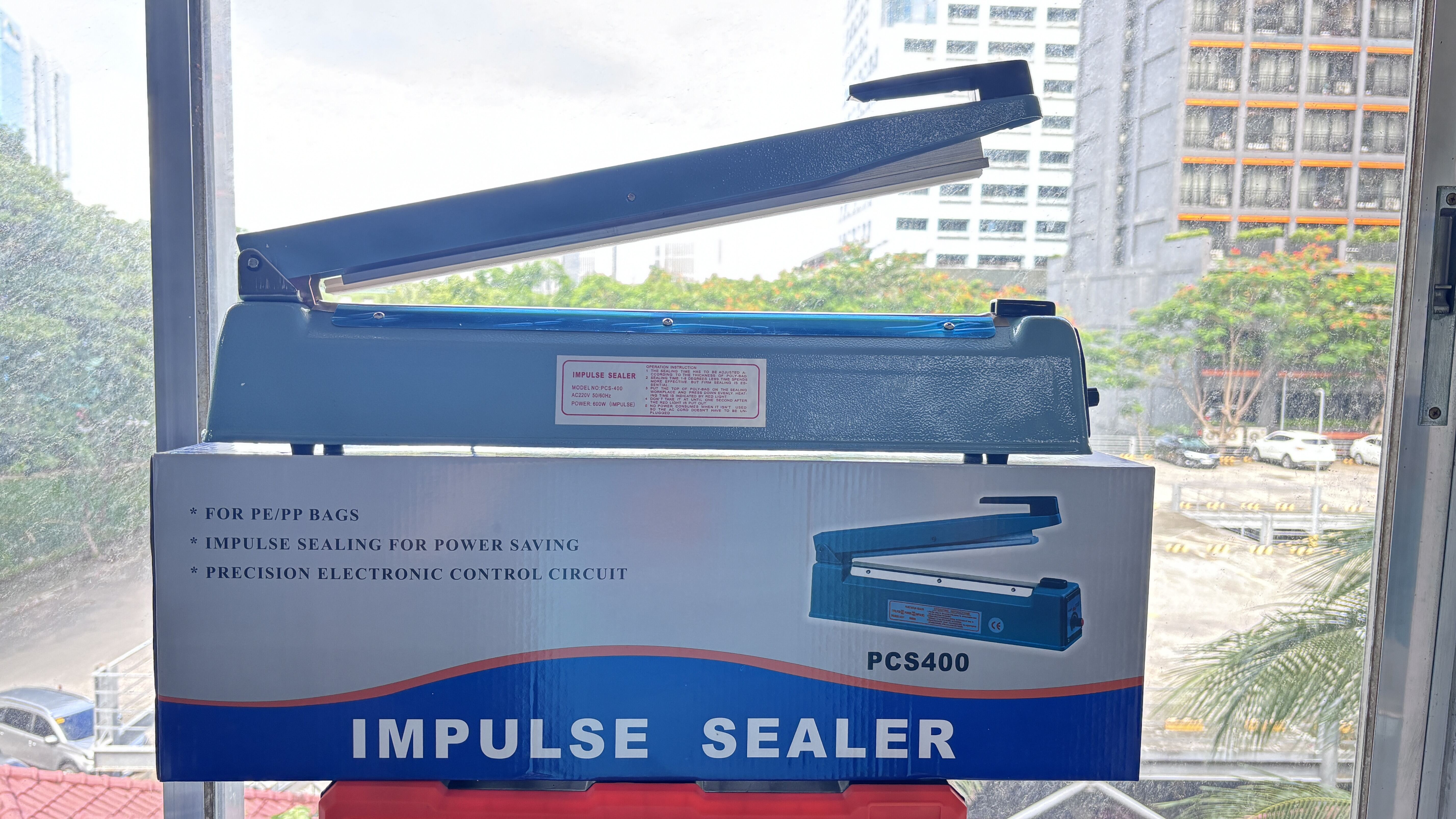 CPI Impulse Hand Sealer 8/12/16 inches PCS200/PCS300/ PCS400 Heavy Duty ...