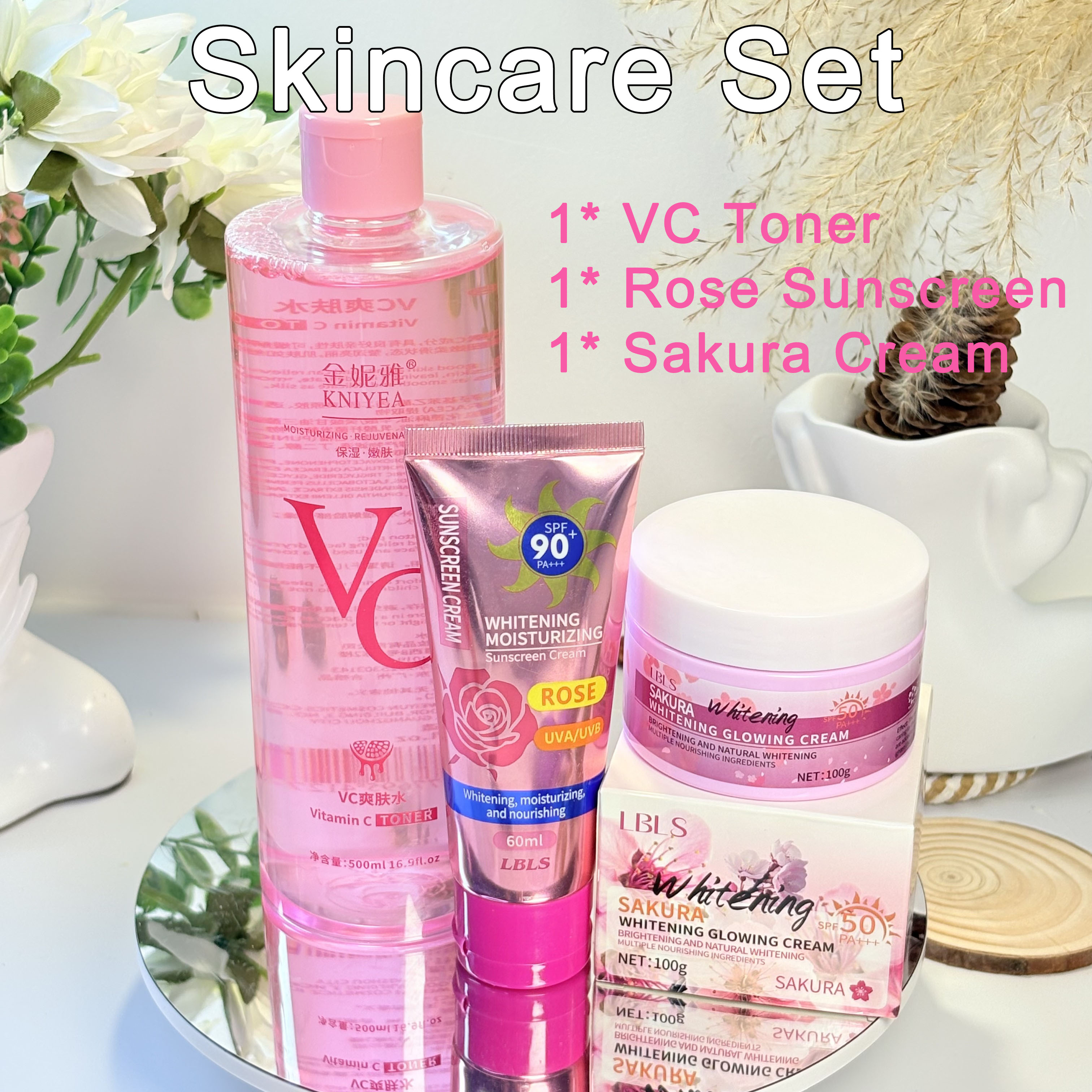 [BUY1TAKE1] KNIYEA Highly Concentrated Pink Vitamin C Toner 500ml ...