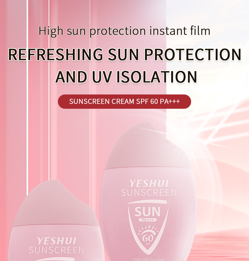 YESHUI Sunscreen - SPF 60 PA++++ Lightweight Non-Greasy Whitening and ...