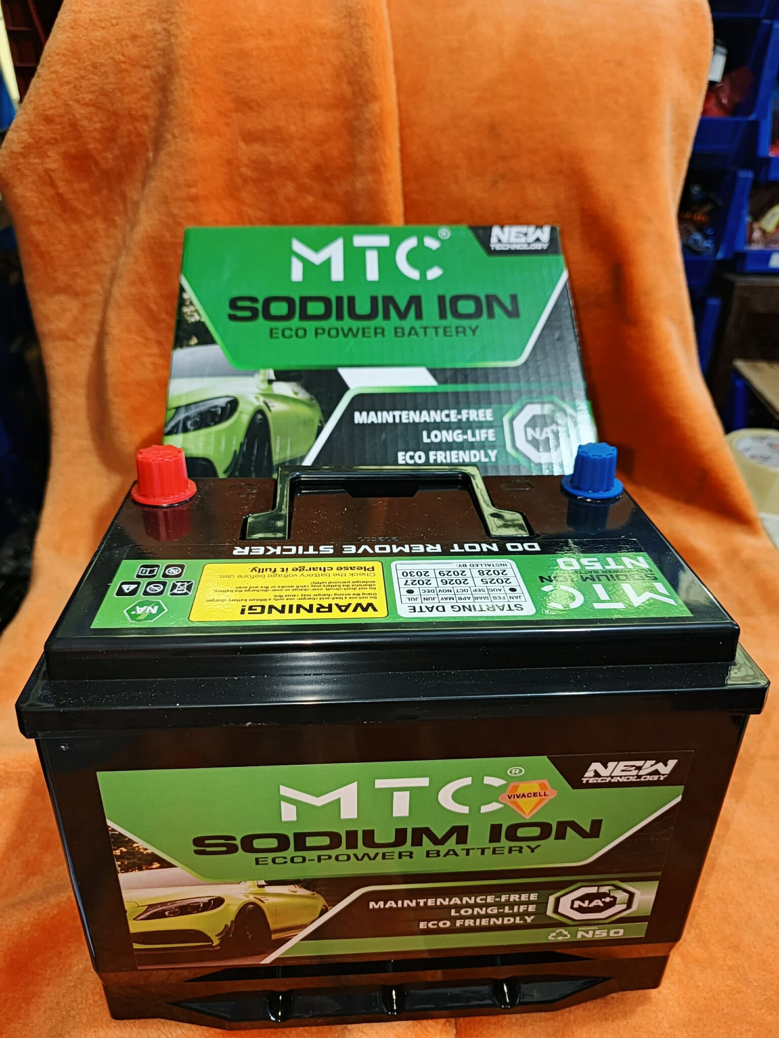 MTC SODIUM ION BATTERY N50 12V (2SM) | Shopee Philippines