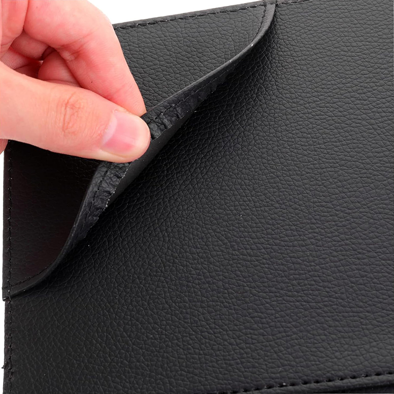 PU Leather Cashier Folder Magnetic Checkout Bill Holder with Slide-in ...