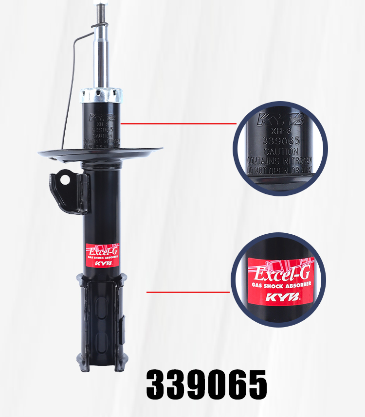 KYB Front Gas Shock Absorber 339064/339065 For Toyota Vios Yaris Batman ...