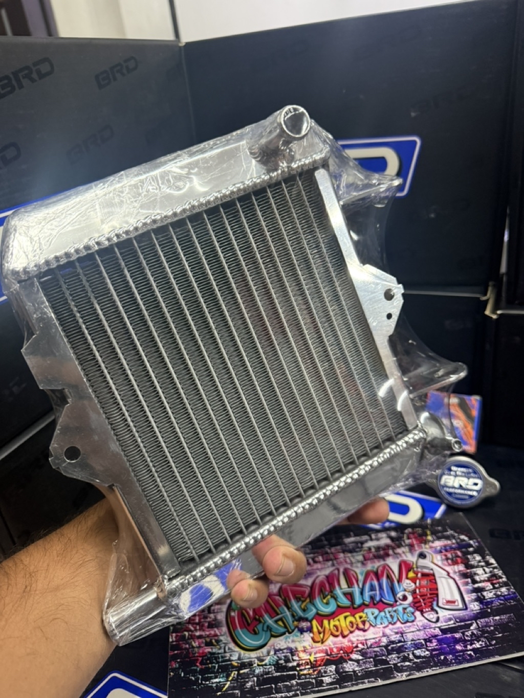 BRD ALLOY RADIATOR RAIDER FI LEGIT THAILAND MADE | Shopee Philippines