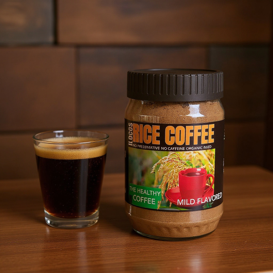ILOCOS ORGANIC RICE COFFEE (NO CAFFEINE) 400 grams | Shopee Philippines