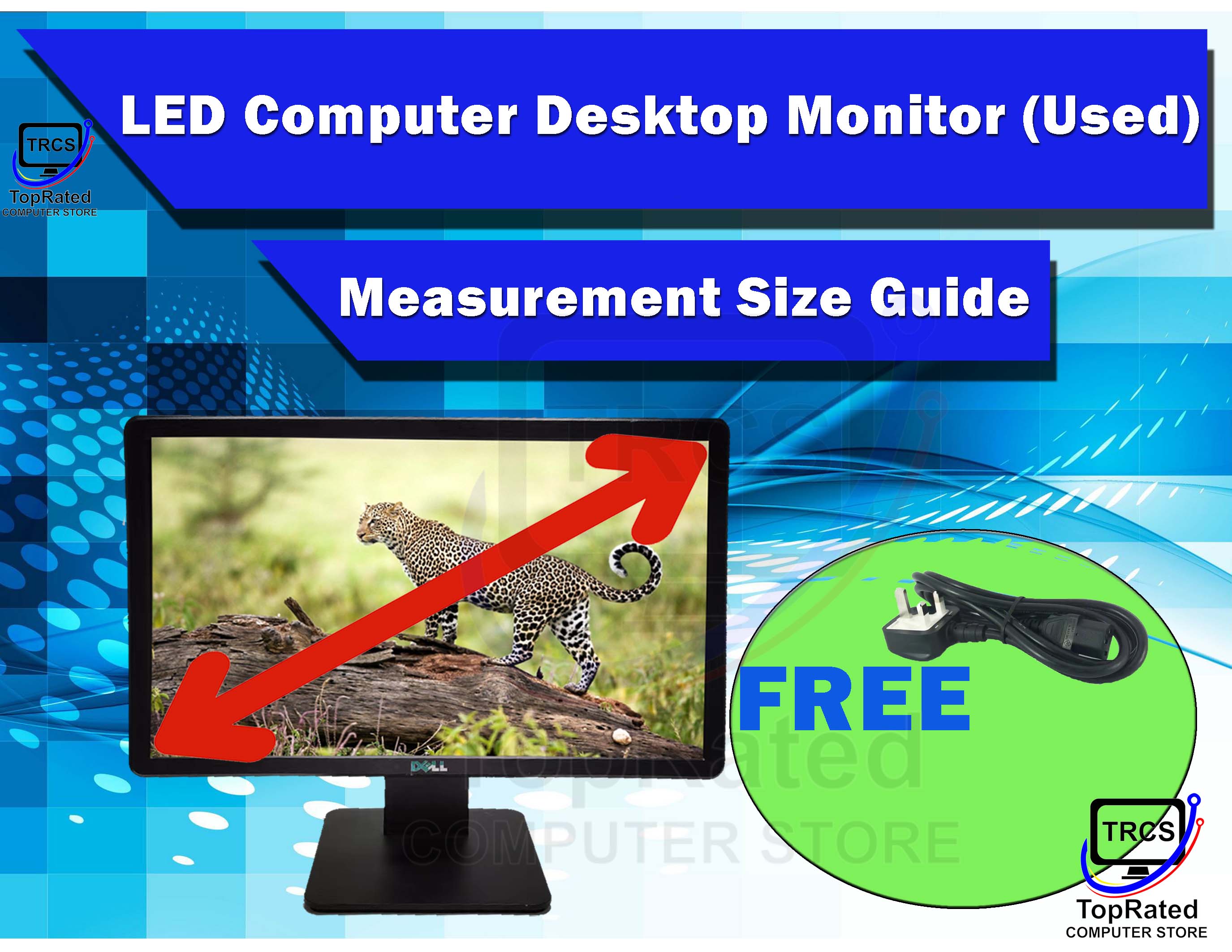 LED back light 20" Wide Monitor Desktop Monitor (Used) | Shopee Philippines