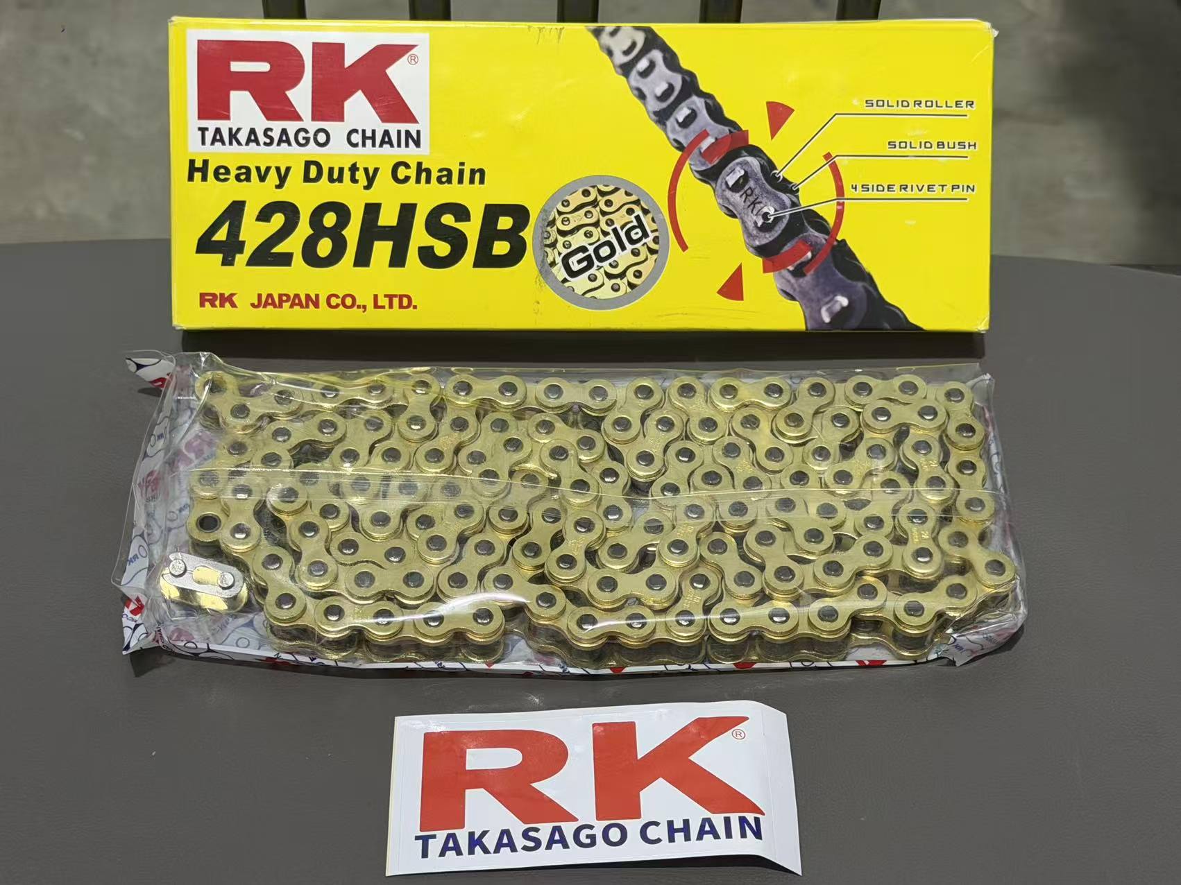 Motorcycle RK Color Chain 428HSB -130L/415HSBT-130L Motovelo | Shopee ...