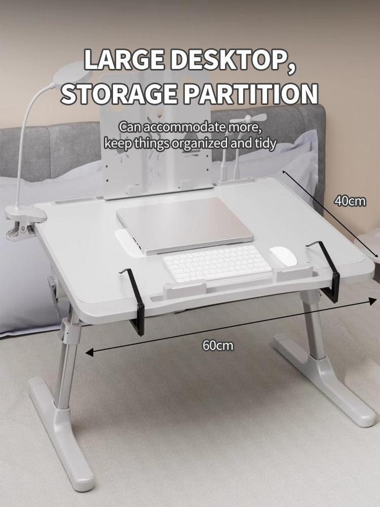 AIODIY Portable study table Foldable bed table for laptop Adjustable ...