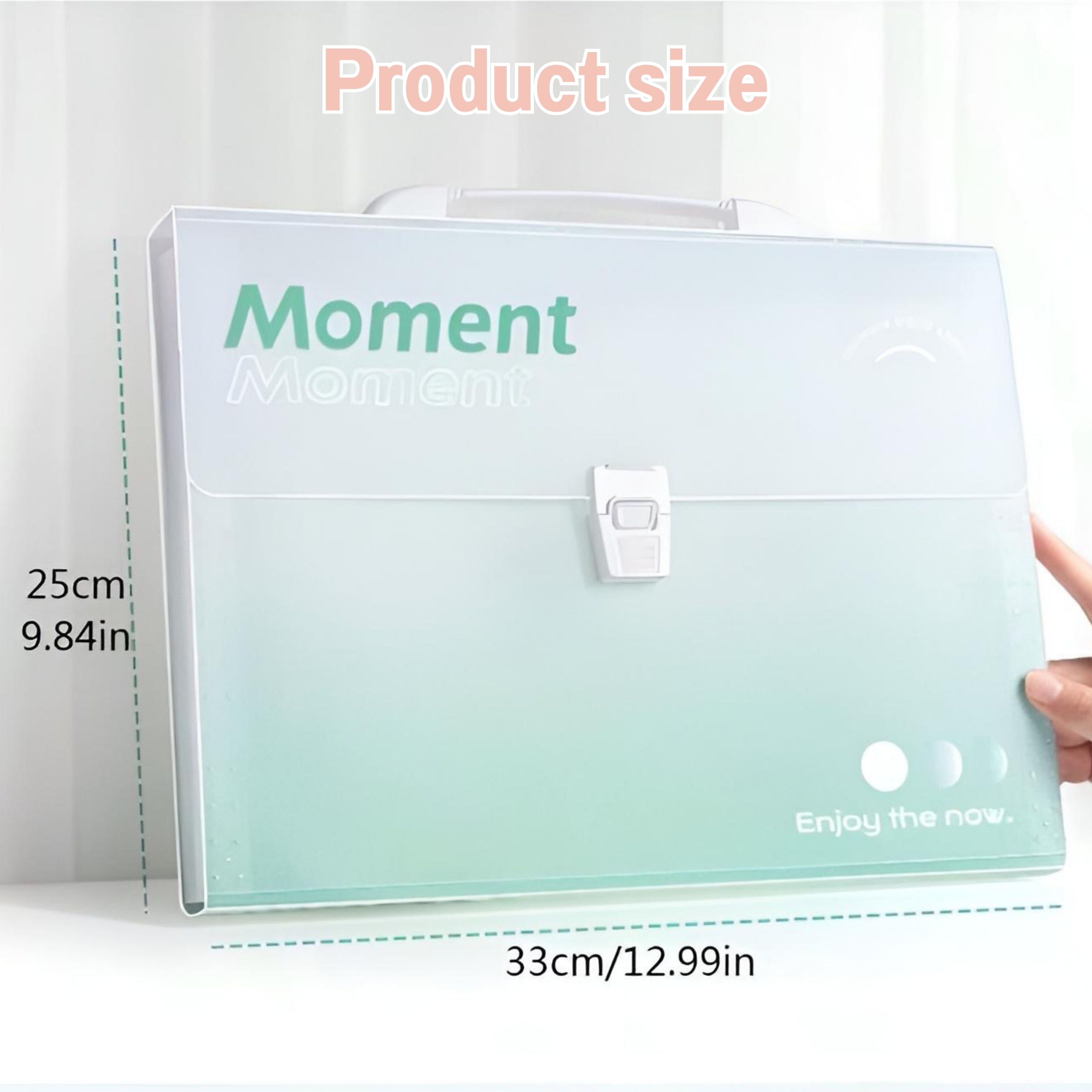 13 Layer A4 Storage Bag Folder File Organizer with Handle Label ...