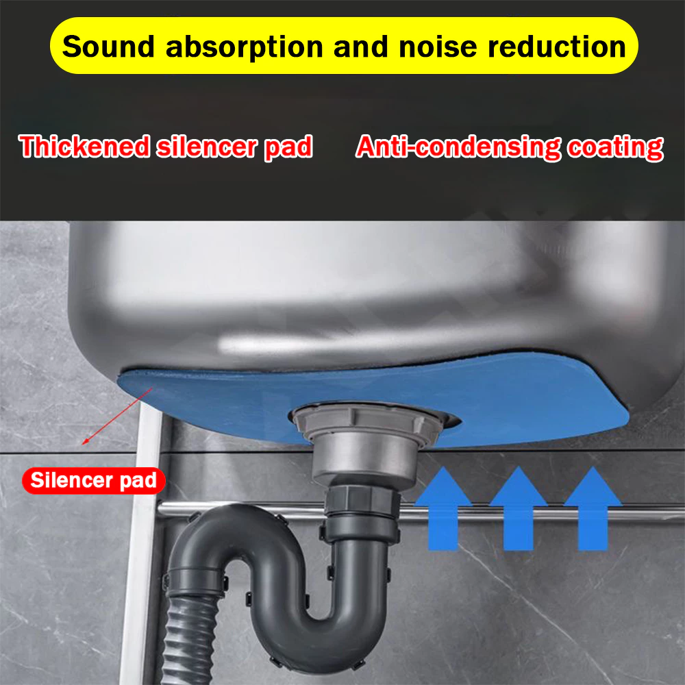 [12-hour delivery ]304 kitchen sink Embedded Installation-free 58*42cm ...