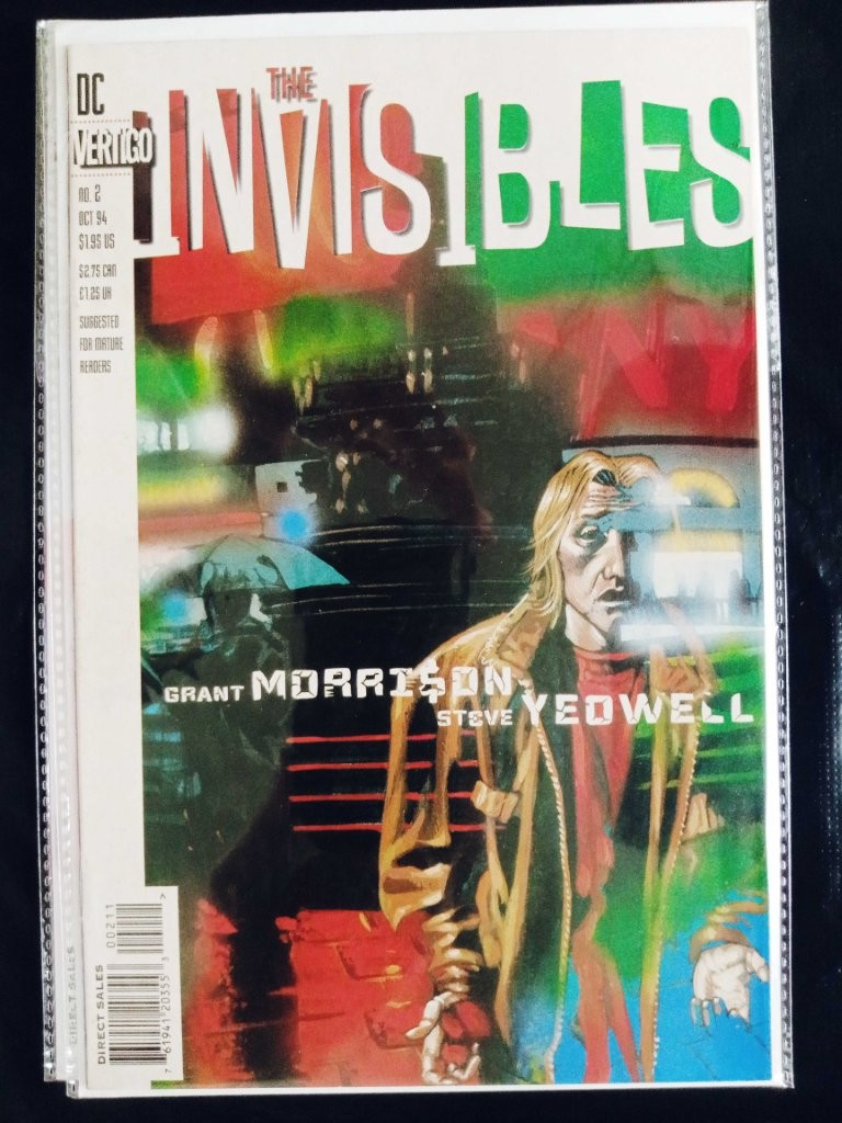 𝗧𝗛𝗘 𝗜𝗡𝗩𝗜𝗦𝗜𝗕𝗟𝗘𝗦 2-3 Vertigo DC Comics 【60+% OFF】 FN 1994 Superhero book ...