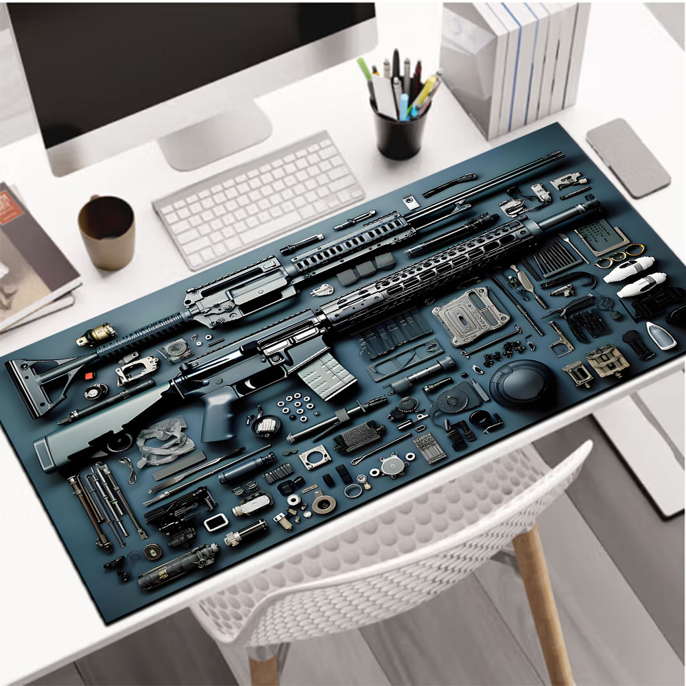 1pc Gunpicture Large Mouse Pad computer mat Desk Mat keyboard mat ...