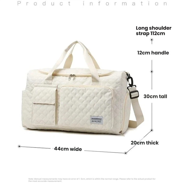 Travel Duffle Bag Women Men Large Capacity Waterproof Luggage Gym ...