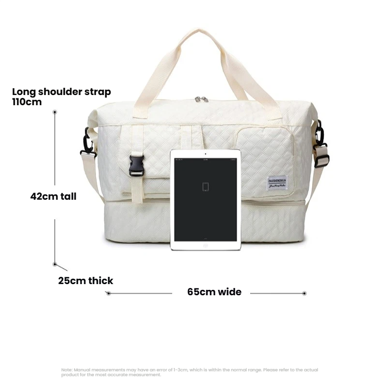Travel Duffle Bag Women Men Large Capacity Waterproof Luggage Gym ...