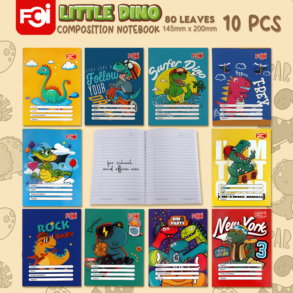 FCI COMPOSITION NOTEBOOK WITH NEW ASSORTED DESIGN per ream (Sold per ...