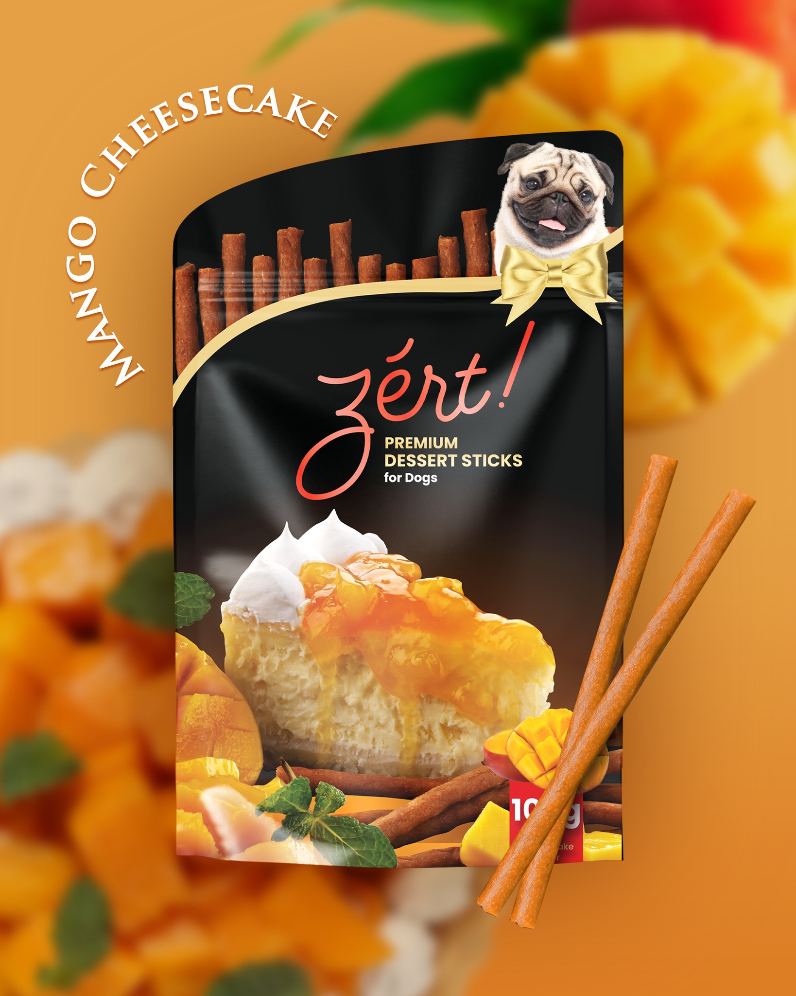 Zert Dentacare Dog Treats Dental Sticks 55g or 148g / Premium Dessert ...