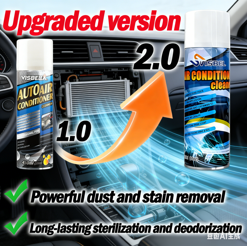 Fresh air Car aircon cleaner Fragrant foam Air Conditioner Cleaner ...