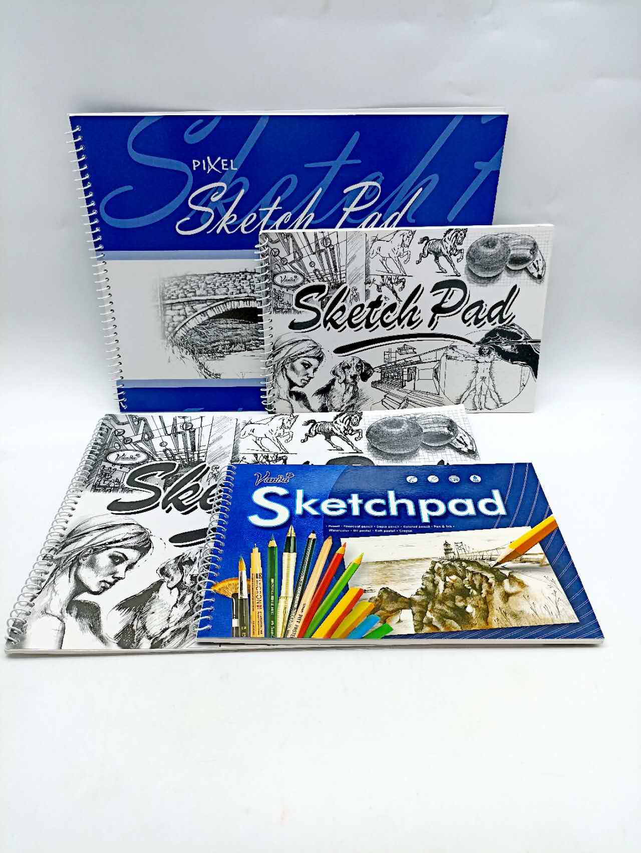 vanda sketch pad sold per 1pad W/ spial 20 sheets/small & big | Shopee ...